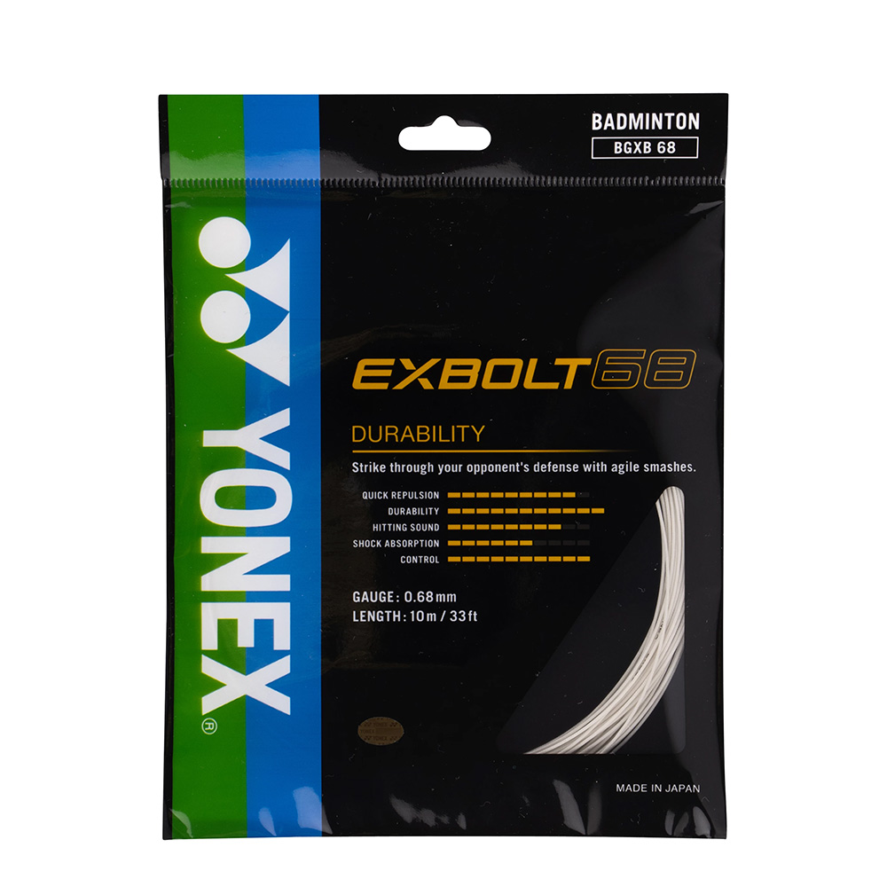 Badmintonový výplet - YONEX Exbolt 68